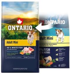 ONTARIO Adult Mini Fish & Brown Rice 2, 25 kg