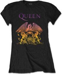 Queen Ing Gradient Crest Womens Black S (QUTS40LB01)
