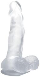 Baile Dildos Baile Realistic Dildó Tapadókorong és Herék 16, 7 Cm - átlátszó (d-226641)