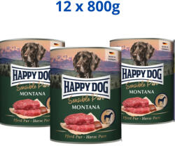 Happy Dog Montana konzerv Lóhús 12x800g