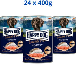Happy Dog Norway konzerv Lazac 24x400g