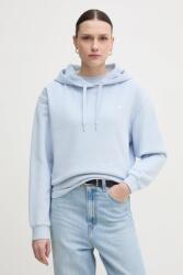 Tommy Hilfiger pamut melegítőfelső női, sima, kapucnis, WW0WW45979 - kék L