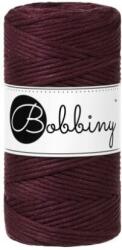 Bobbiny Macrame Cord 3 mm 100 m Burgundy Șnur (MS-E120)