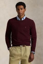 Ralph Lauren gyapjú pulóver bordó, 710974148 - burgundia M