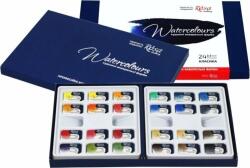 Rosa 340124 Set de vopsele acuarela 24 x 2, 5 ml (340124)