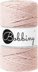 Bobbiny 3PLY Macramé Rope 3 mm 100 m Pastel Pink Șnur (TS-E046)