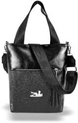ZELLIA Női Válltáska/Kézitáska 17095 Fekete - Crystal 2 - (ZLK-17095-57646411)