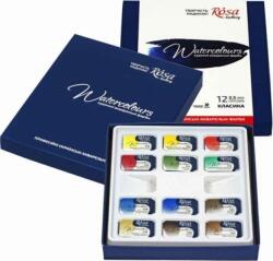 Rosa 340012 Set de vopsele acuarela 12 x 2, 5 ml (<![CDATA[340012]]>)