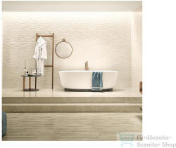 LOVE Ceramic Marble Cream Curl Shine 35x70 fali csempe 105167 (105167)