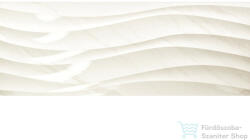 LOVE Ceramic Marble White Flux Shine 45x119 fali csempe 107679 (107679)