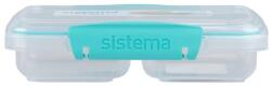 Sistema To Go Small Split 2 rekeszes uzsonnásdoboz 350 ml, menta