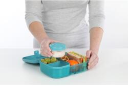 Sistema Osztott uzsonnásdoboz Ocean Bound Ribbon Lunch joghurtos dobozzal 1, 1 l, színkeverék