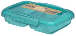 Sistema Ocean Bound Kis Split Snack Doboz 2 Rekesszel 350 ml, Menta