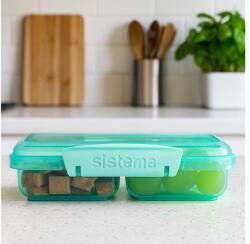 Sistema Lunch Kis Split 2 rekeszes uzsonnásdoboz 350 ml, menta
