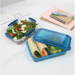 Sistema Divided Uzsonnásdoboz Elvitelre LunchStack Téglalap alakú 1, 8 l, színkeverék