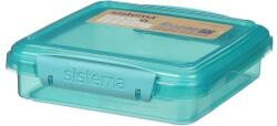 Sistema Ocean Bound szendvics pirítóshoz való snack doboz, 450 ml, zöld