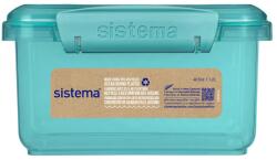 Sistema Ocean Bound Lunch Plus Uzsonnásdoboz Evőeszközökkel 1, 2 l, menta