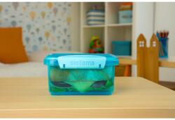 Sistema Lunch Plus osztott uzsonnásdoboz 1, 2 l, kék
