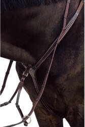 DYON Bokszíj fonott híddal Dy'on nagyló barna