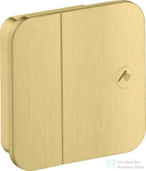 Hansgrohe AXOR ONE falsík alatti elzárószelep, szálcsiszolt sárgaréz 45771950 (45771950)