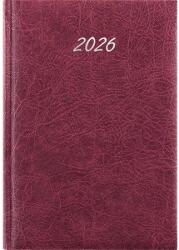 Dayliner Határidőnapló 2026 heti B/5 DAYLINER Rebel bordó (DL6AG-RECB5HE-BO)