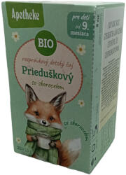 Apotheke bio kuc-kuc gyermektea lándzsás útifűvel és csipkebogyóval 20x1, 5g 30 g - perfectlife