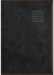 Dayliner Határidőnapló 2026 heti B/6, heti, DAYLINER Square fekete (DL6AG-SQFB6HE-FK)