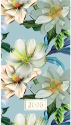  Zsebnaptár 2026 heti álló OFFICE 21 2026 papírborítós Blue Dream