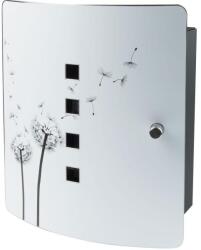 Burg Wächter Dandelion 10 akasztós fali kulcstartó doboz