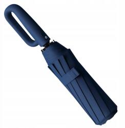 EdiBazzar Összecsukható automata esernyő, sötétkék, 100cm átmérő, 28cm összecsukva (Parasol Automatyczny Parasolka Składany)