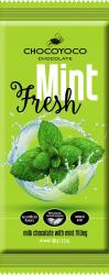 Chocoyoco Tejcsokoládé Mentás Ízesítéssel Mint Fresh 100g