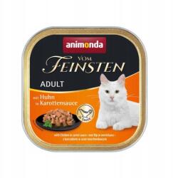 Animonda Vom Feinsten nedves macskaeledel lazac gyógynövényes szószban 100g