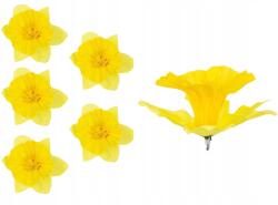 Nárciszok Virágok Mesterséges fej Nárcisz Fejek Nárcisz 12cm 6db (żonkil)