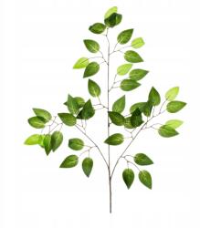 Levél Mesterséges Fikusz Benjamin Dekorációs Ág Gumírozott levelek csokor (liść)