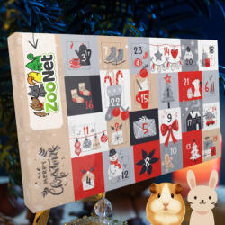  Adventi naptár kisemlősöknek - Egyedileg összeállított, természetes karácsonyi finomságokkal