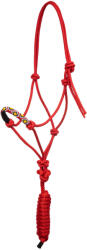 POOL'S Csomózott kötőfék ló számára Pool's Navayo vörös