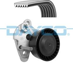 DAYCO Ozubený klinový remeň - Sada DAYCO KPV387 (KPV387)