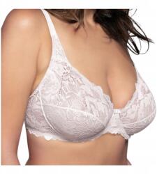 Lormar Csipkés melltartó Puha melltartó merevítőkkel Kényelmes Fehér Lormar 90C (BIUSTONOSZ MIĘKKI KORONKOWY NA DUŻY BIUST)