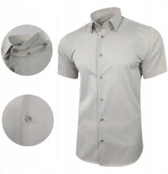  Férfi rövid ujjú ing Pamut Bézs méret XL