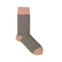 Pedemeia Organic Cotton Pattern Socks - Beige - M (39-43)