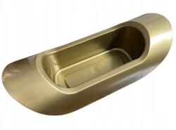 MartineX Virágtartó 27x10cm kompozícióhoz Báza Művirágok pvc Arany (xx)