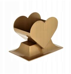 MartineX Virágtartó szív fedél ikebana tartály alap (Serduszko)