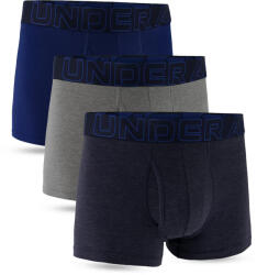 Under Armour Férfi Under Armour M UA Perf Cotton 6in boxeralsó (3db) M fekete|kék|szürke