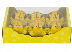 MartineX Húsvéti kosár 9 cm-es húsvéti kosárhoz húsvéti tyúk (koszyczek wielkanocny)