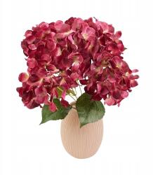 MartineX Hortenzia Csokor Műlevelekkel Nagykereskedelmi művirág temető ház (Hortensja)