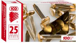 ICO Milton kapocs ICO 444 25mm rezezett (7350030000) - irodaszerwebaruhaz