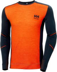 H&H LIFA MERINO ALÁÖLTÖZET FELSŐ, sötétkék/narancs, M (75106_592-M)