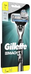 Gillette Borotva GILLETTE Mach3 + 1 betét - irodaszerwebaruhaz