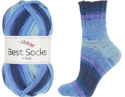 Vlna Hep Vlna Hep, Best Socks önmintázó zoknifonal, 100g, 290810, 7408