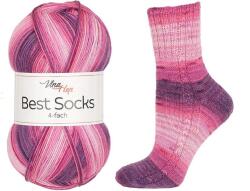 Vlna Hep Vlna Hep, Best Socks önmintázó zoknifonal, 100g, 290810, 7406